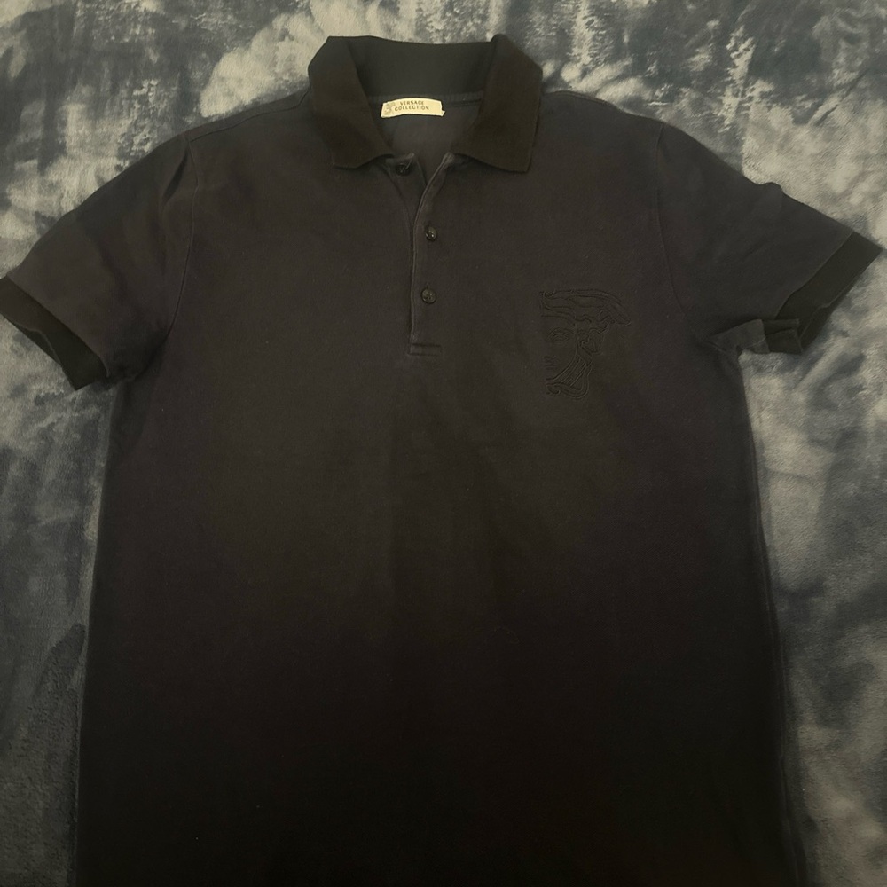 Men’s Versace Medusa polo shirt sz small